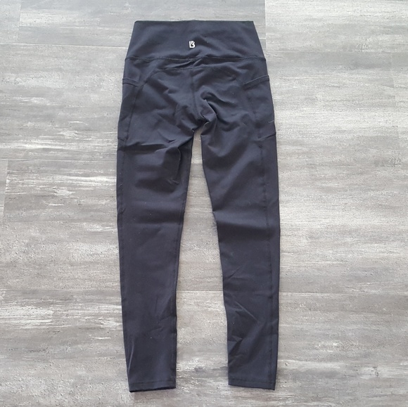 Black High Waisted Buff Bunny Luna Legging - Picture 2 of 4